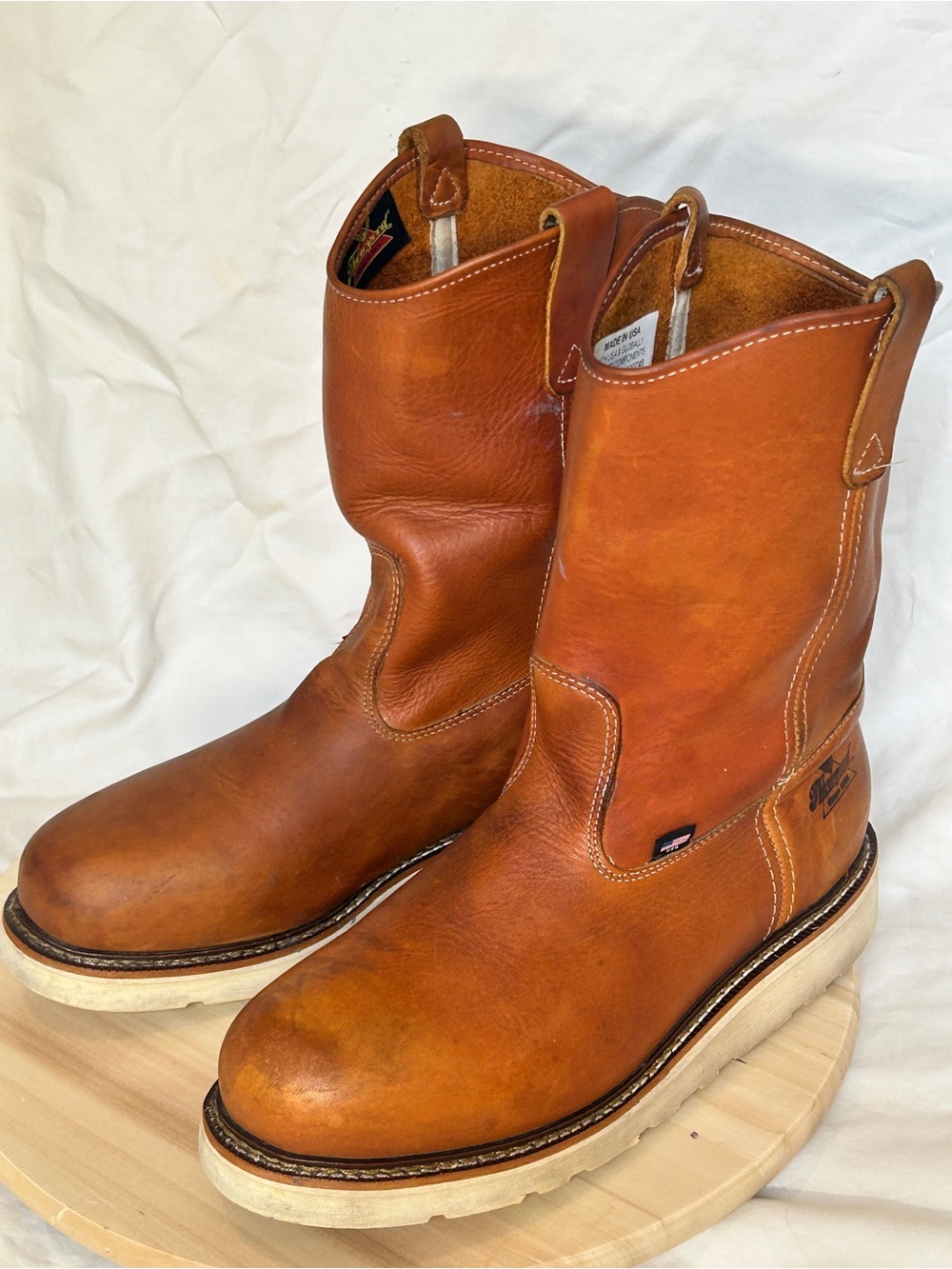 Thorogood American Heritage Wellington Leather Work Boots Men's 12D